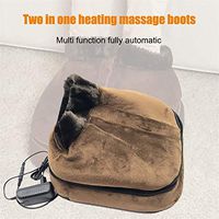 Massage Gun, Electric Foot Massager, Foot Heating Neck Massager for Family (Color : AU)