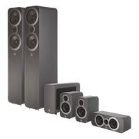 Q Acoustics 3000i 5.1 (3050i) Home Theater Speaker Package (Graphite Grey)