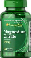 Puritan's Pride Magnesium Citrate 100 mg-100 Capsules