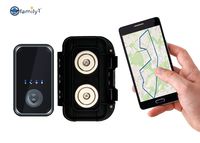 Family1st GPS Tracker for Vehicles, Kids, Teenagers, Cars, Seniors and Assets. 4G LTE GPS Tracker with SOS. Black Portable, Compact and Hidden with Real Time Updates (Combo_Large)