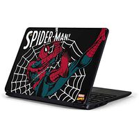 Skinit Decal Laptop Skin for Chromebook 3 11.6in 500c13-k01 - Officially Licensed Marvel/Disney Web-Slinger Spider-Man Comic Design