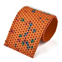 LYAPKO Flat Acupuncture Applicator POPULAR 7,0 Ag 591 Needles Premium Acupressure Massager For Thick Skin Unique Patented Therapy Massage Tool