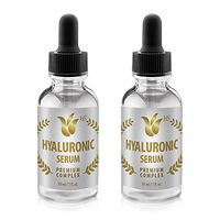 Anti Aging Skin Care - HYALURONIC SERUM Premium Complex - Hyaluronic Acid with Vitamin c serum - 2 Bottles
