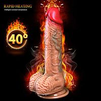 Waterproof Thrusting Massager with Suction Cup, Pleasure Toy for Women Couple Dual G-S Stīmulator Necklack