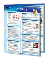 Asthma - Health Medical Quick Reference Guide - 4-Page 8.5" x 11" Laminated
