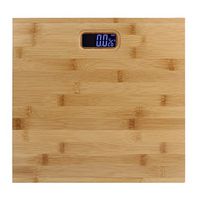 Kaymi Body Scales, Home Upscale Wooden Scales/Bathroom Scales 30 * 30cm Maximum Weight 400 Pounds