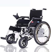 XSARACH Electric Wheelchair, Electric Wheelchair for The Elderly, Folding Electric Wheelchair, Electric Wheelchair