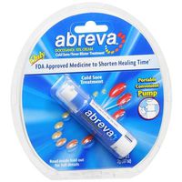 Abreva Cold Sore/fever Blister Treatment Pump, 2 Gm (Pack of 2)