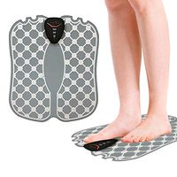 CCVV Folding Portable EMS Intelligent Electric Foot Massager Mat - Promoting Blood Circulation Muscle Pain Relief for Feet & Legs