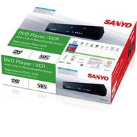 Sanyo Corp. Dv220f Dual Deck DVD and VHS Player