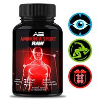 AmmoniaSport Athletic Smelling Salts - RAW - for Advanced Users - Strongest Smelling Salt for Athletes - Ammonia Inhalant Long Lasting Smelling Salt - Alert Supplement - Adrenaline Supplement
