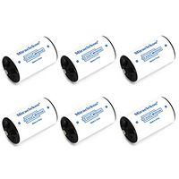 Miraclekoo D Size Battery Spacers for Sanyo Eneloop or Other AA Batteries,6 Pcs