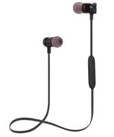 Jave Bluetooth Headphones Wireless Sports Earbuds Sweatproof Headset Magnetic attraction Stereo Earphones for Running Workout Gym Noise Cancelling(Black)