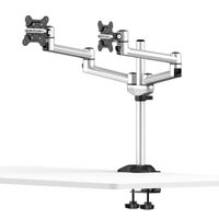 Cotytech Dual Monitor Desk Mount for Apple Quick Release with Dual Swivel Arms (BL-AP20)