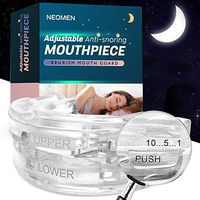 Neomen Upgraded Adjustable Snore Stopper, Magnetic Anti-snoring Nose Clip, Snoring Solution Silicone Nose Device, Reusable & Effective Anti Snoring Devices for Women & Men Not for Small Mouth