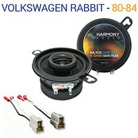 Compatible with Volkswagen Rabbit 1980-1984 Factory Speaker Replacement Harmony R35 Package New