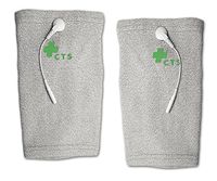 Premium Electrode Knee Sleeve Pair for electrotherapy - for Relief of Runner's Knee, Post-Op Pain, Tendonitis, Bursitis, Arthritis, Inflammation & More (Universal One Size Fits Most)