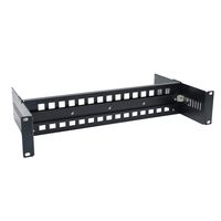 19inch Rackmount Din Rail kit High Strength Aluminum Alloy Adjustable Rack Mount Din Rail Shelf for Industrial Media Converters Ethernet Switches and Other DIN-Rail Products (Black)