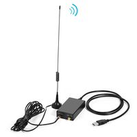 Tihebeyan 100KHZ -1.7GHZ RTL2832U+R820T2 Program RTL-SDR Full Band Radio USB Tuner Receiver with OTG Data USB Cable