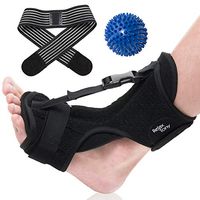 Plantar Fasciitis Night Splint | Plantar Fasciitis Support Brace - Breathable & Adjustable Orthotic Brace | Effective Relief from Plantar Fasciitis, Achilles Tendonitis, Heel and Ankle Pain