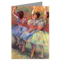 Celebrate Mothers with these 12 Vintage Note Cards of Degas Three Dancers 1893