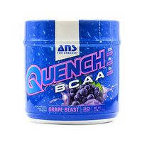 ANS Performance Quench BCAA (30 Servings, 13.2 oz) Post Workout Recovery Powder Supplement - Sugar Free, Vegan Fermented 2:1:1 BCAAs | Branched Chain Amino Acids | Natural Electrolytes & Minerals