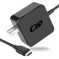 CYD 61W PowerFast USB-Type-C Replacement for Laptop-Charger HP hstnn-173c Xiaomi Air 12 13 MacBook Pro 13-in 2016, 2017, 2018 Mac Thunderbolt iPad Pro 2018 Nexus 5X 6P LG G6 Power-Cord