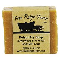 Poison Ivy Soap Infused with Jewelweed Extract, Made with All-Natural Goat’s Milk for Soothing Poison Ivy Treatment (1)