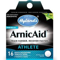 Hyland's ArnicAid Athlete Pain Relief From Injury Quick-Dissolving Tablets, 16 ea