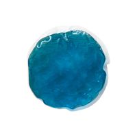 wuliLINL Small Round Ice Pack, Hot and Cold Therapy - Reusable Compression Best for Meniscus Tear, Injury Recovery, Bursitis Pain Recovery, Sprains, Swelling and Rheumatoid Arthritis (Blue)