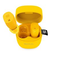Soul Electronics ST-XX Superior High Performance True Wireless Earphone, Bluetooth Earbuds with Charging Box and Microphone. for iPhone iPad Android Smartphones Tablets, Laptop