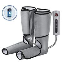 Naipo Leg Massager Cordless for Foot and Calf Massage Relaxation Battery Operated Machine with 2 Modes 3 Intensities (Upgraded)