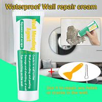 1Pcs Wall Mending Agent Wall Repair Cream Wall Crack Nail Repair DIY Remove Graffiti with Scraper and Tip (A)