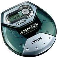 Philips AX5111 Personal CD Player with 45-Second Electronic Skip Protection (Blue/Silver)