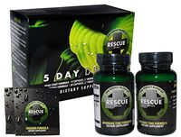 5 Pack - Rescue 5 DAY Detox with Free Im Baked Bro and Doob Tubes Sticker