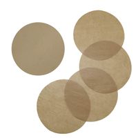 Baking Parchment Circles, Set of 100, 7 Inch Unbleached Baking Paper/Non Stick Baking Parchment/Greaseproof Paper Circles for Springform Cake Tin, Toaster Oven, Tortilla Press and so on