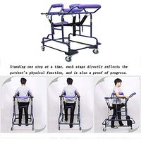 TXDWYF Adult Walkers Pulley with Seat, Disabled Four-Legged Cane, Rehabilitation Auxiliary Walker, Walking Frame Wheeled Adjustable Height, Rollators, Standard Walkers, Walking Frames