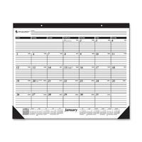 AT-A-GLANCE Recycled Desk Pad, 22 x 17 Inches, White, 2012 (SK24-00)