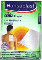 Hansaplast Lion Plaster Pain Relief Patch 10 Sheet Pack of 5 Perforated