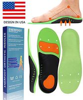 ENERFOOT Plantar Fasciitis Inserts Arch Support Shoe Sports Inserts Orthotic Inserts Shoe Insoles Women Men for Plantar Fasciitis High Arch Foot Pain Relieve