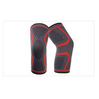 EYIIYE Knee Brace Compression Sleeve Knee Support Braces for for Sport Joint Pain Arthritis Relief Men and Women (red, L)