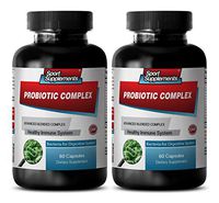 Digestion probiotics for Women - PROBIOTIC Complex - Bacteria for Digestive System - probiotic for Weight Loss for Women - 2 Bottles 120 Capsules