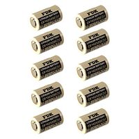10x FDK CR14250SE 3V 1/2 AA Lithium Battery Replaces Sanyo CR12600SE CR2NP