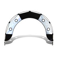 Premier RC 5 ft. Arch FPV Racing Air Gate - White/Black