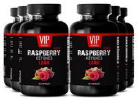 Blood Sugar Supplements - Raspberry Ketones Lean 1200 Extract - Blood Sugar Supplement Capsules - 6 Bottles 360 Capsules