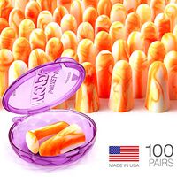 Moldex Soft Foam Ear Plugs 100 Pairs Softies® Earplugs -33dB Highest NRR Made in USA/Moldex Soft Foam Ear Plugs 100 Pairs Softies® Earplugs -33dB Highest NRR Made in USA