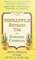 Only Natural Tea Pineapple Extract, Garcinia Cambogia Tea Bags, Pack of 3