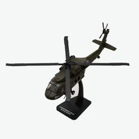 New Ray Sky Pilot UH-60 Black Hawk Diecast Helicopter Replica 1:60 Scale