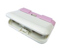25 mm caliber folding compact made in Japan Pink B-30PK 3 times MIZAR-TEC opera glasses