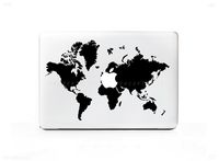 HQ World Map Sticker Decal For MacBook Pro 13" 15" 17" Universal Sticker. 6 Year Guarantee